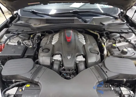 2017 Maserati Quattroporte Gts Granlusso из США, поврежденный, VIN ZAM56PPL2H1258230